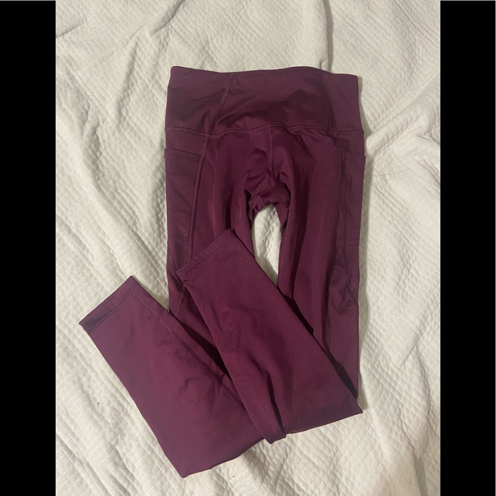 Purple Apana Leggings, Size Xs